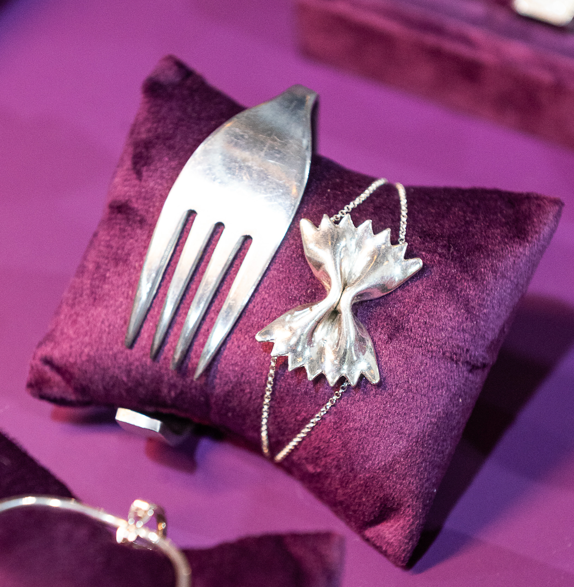 Pulseira Farfalle massa pop culture prata 980 – Fortes Jewellery