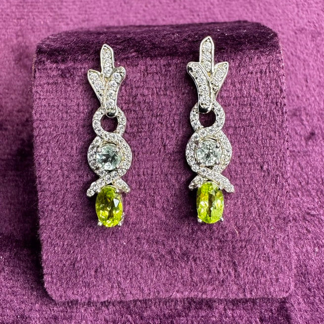 Brinco Jardim formas orgânicas natureza prata 980 – Fortes Jewellery