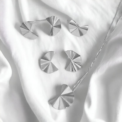 Anel Folha orgânico prata 980 Coleção Folha – Fortes Jewellery