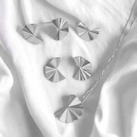 Anel Folha orgânico prata 980 Coleção Folha – Fortes Jewellery
