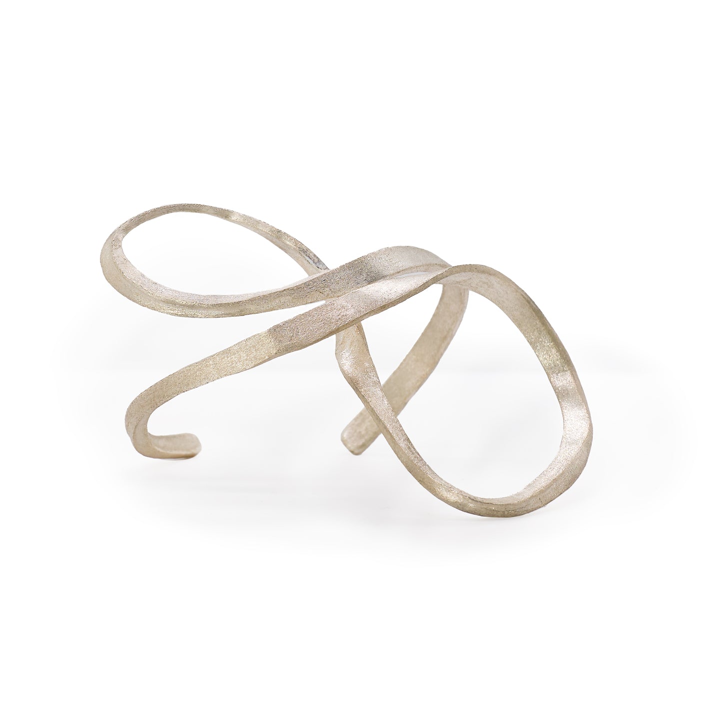 Pulseira Contornos diamantada prata 980 artesanal – Fortes Jewellery