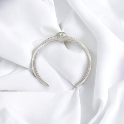 Pulseira Órbita esfera geométrica prata 980 – Fortes Jewellery