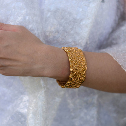 Pulseira Plástico Bolha artesanal prata 980 – Fortes Jewellery