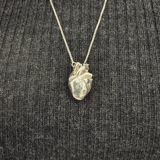 Pingente Coração Anatomico