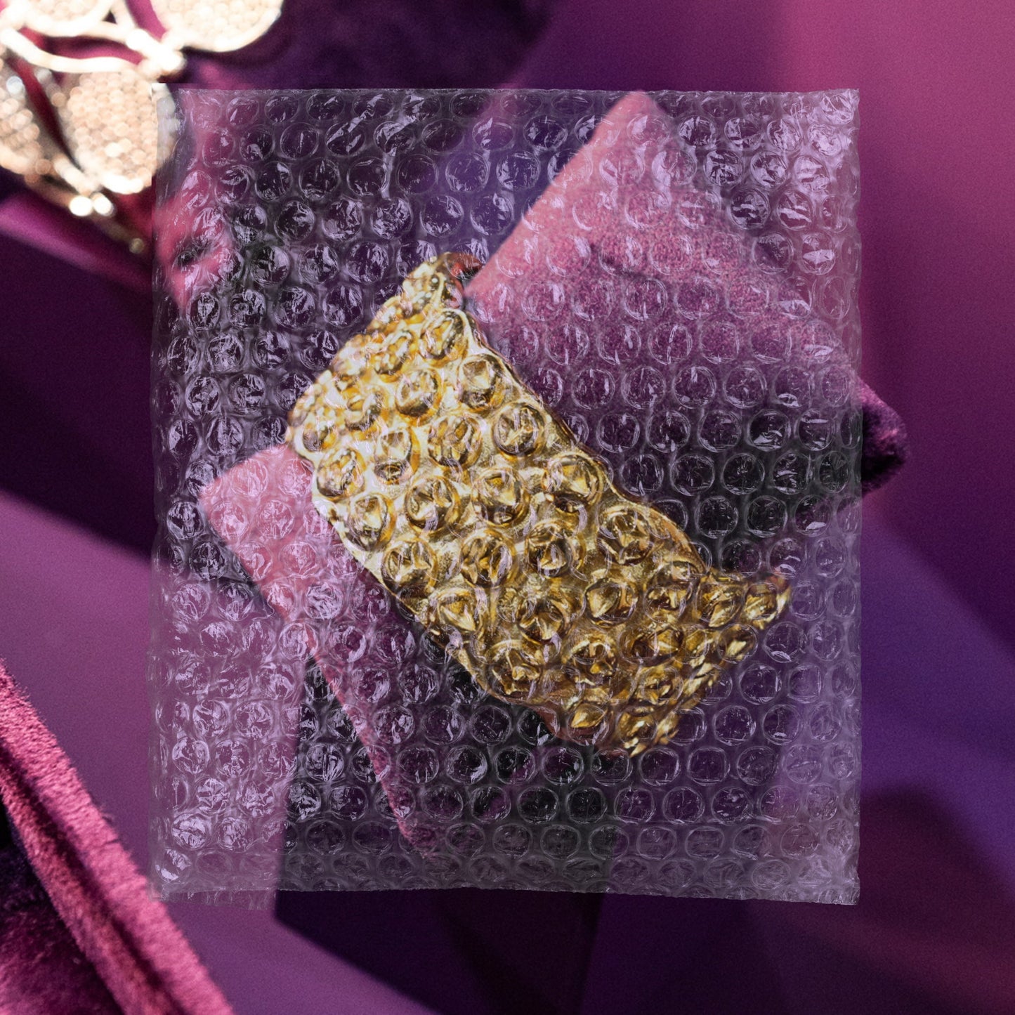 Pulseira Plástico Bolha artesanal prata 980 – Fortes Jewellery