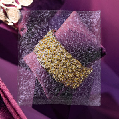 Pulseira Plástico Bolha artesanal prata 980 – Fortes Jewellery